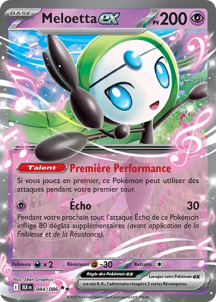 Meloetta ex (BLK 44)