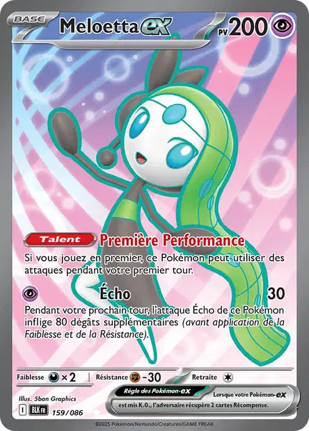 Meloetta ex (BLK 159)