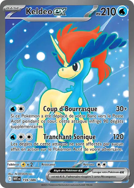 Keldeo ex (WHT 159)