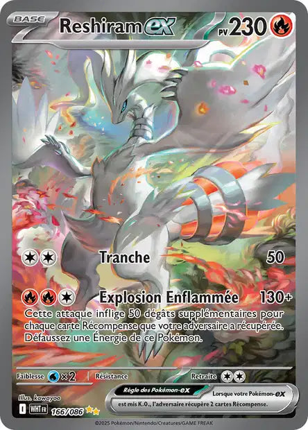 Reshiram ex (WHT 166)