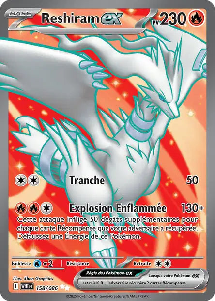 Reshiram ex (WHT 158)