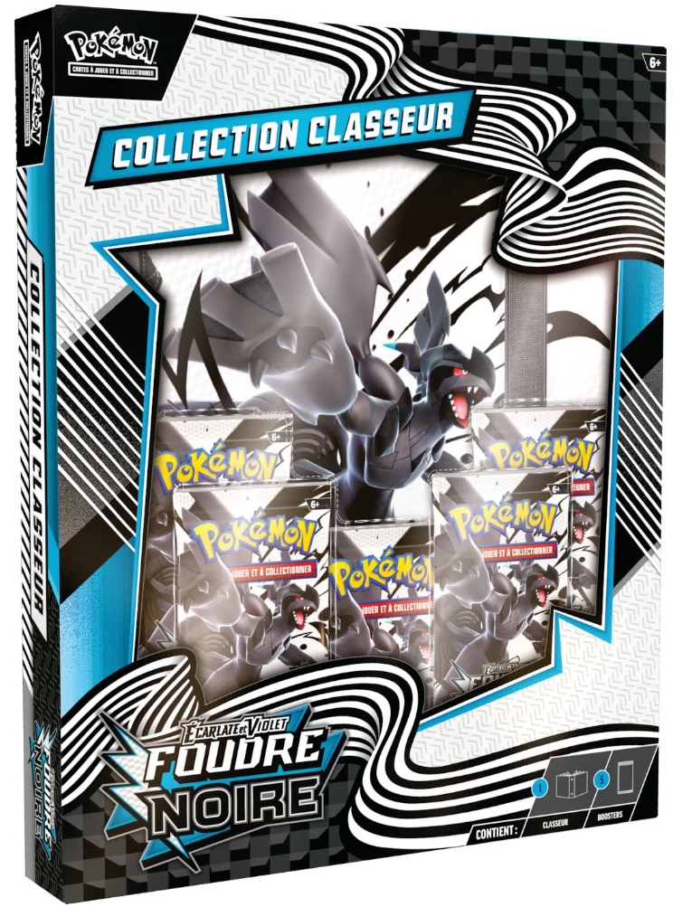 Coffret Classeur – Foudre Noir